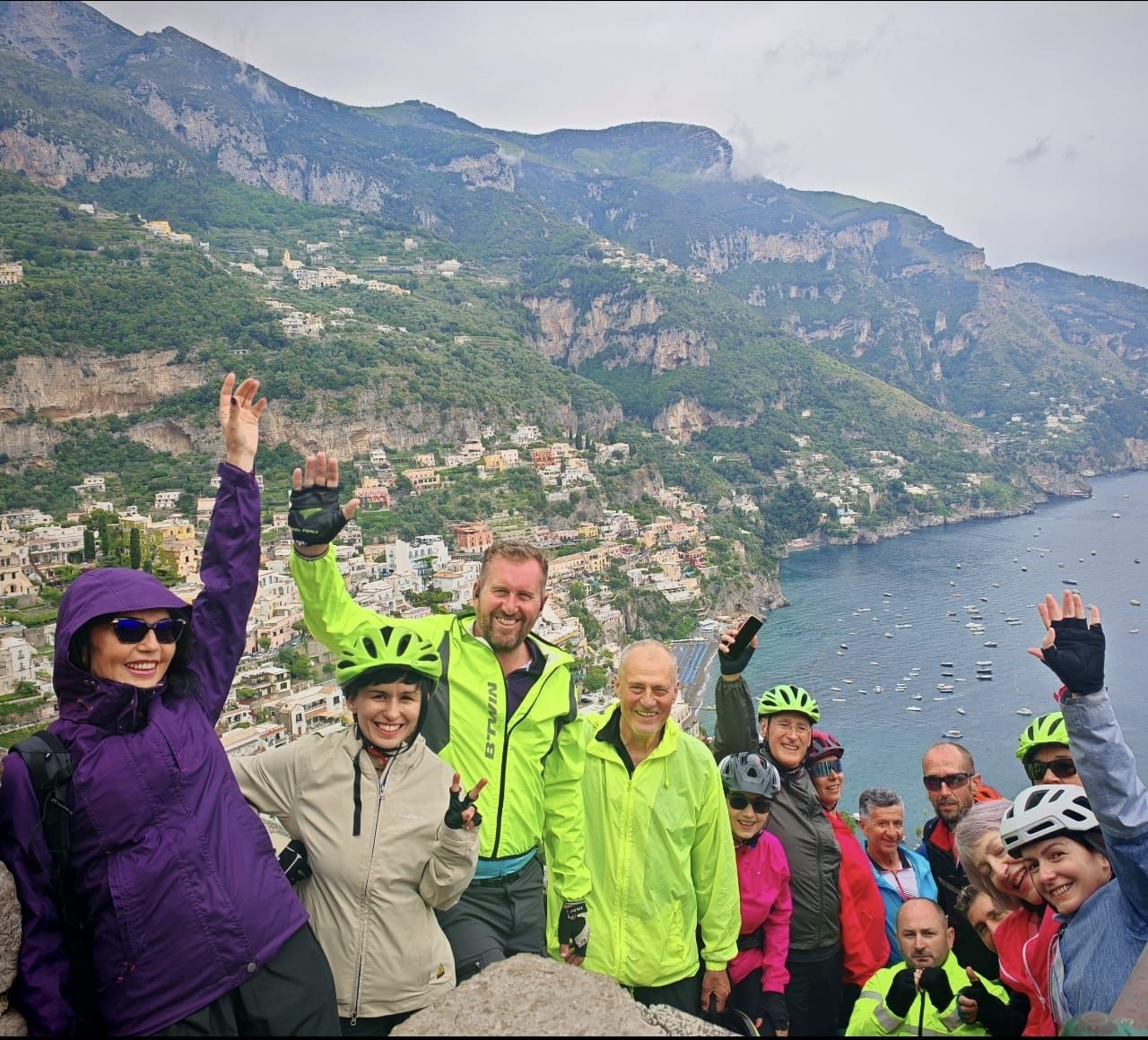 Pedalat pe Coasta Amalfi și Insula Capri